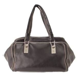 Chanel Lambskin Boston Bag Black